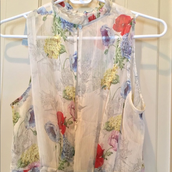 Eri + Ali Anthropologie floral dress size 8p - Picture 4 of 4